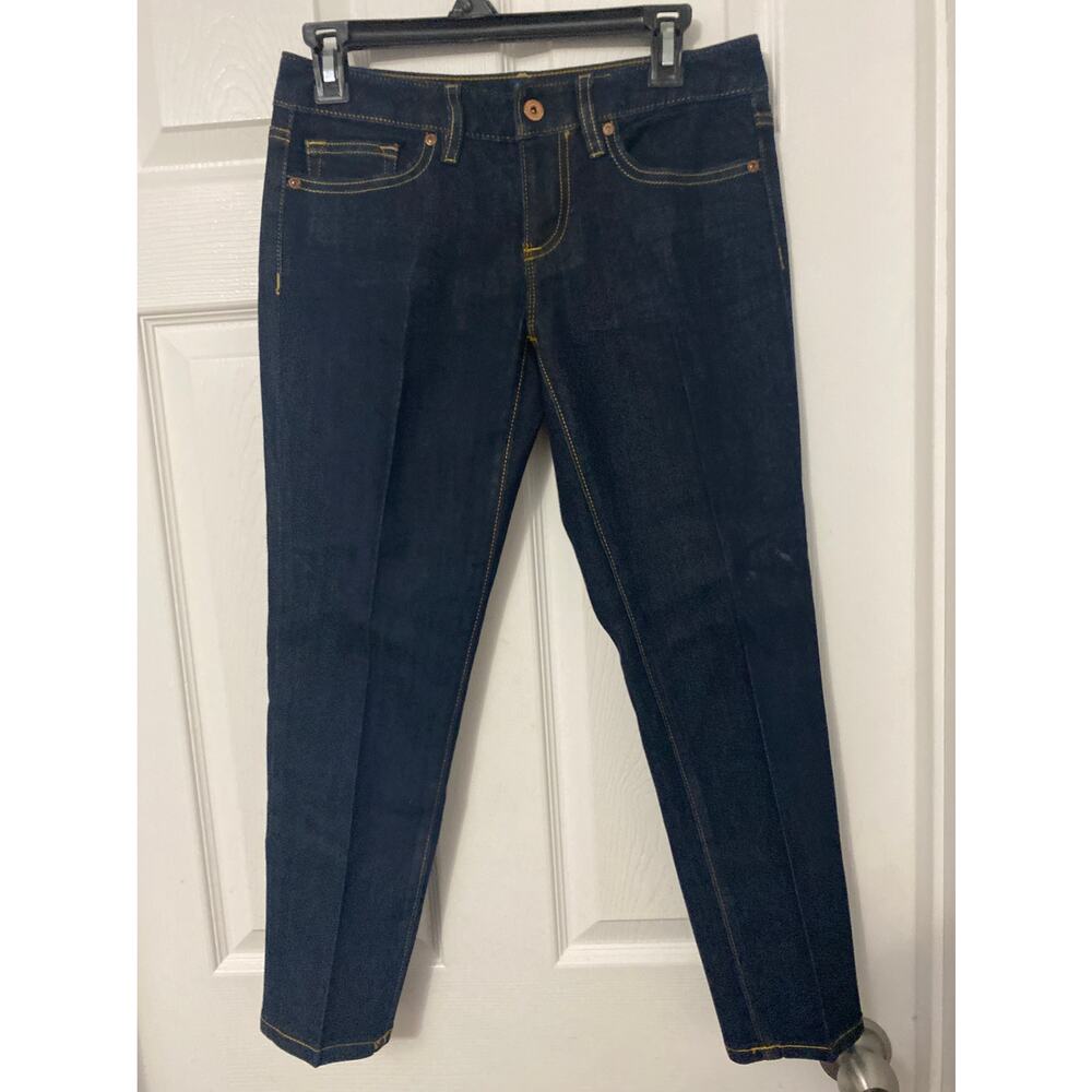 Lands end slim ankle jeans size 2 petite